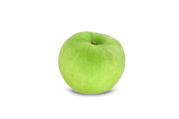 green apple isolated on white
