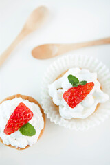 strawberry cream tarte