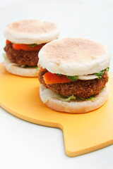 shrimp cutlet sandwich