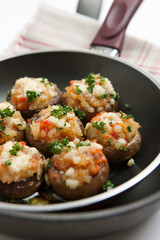 spanish pine mushroom dish