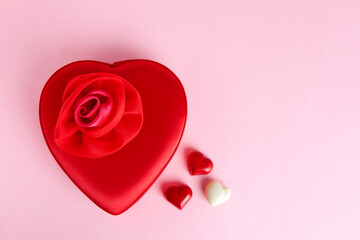 heart shaped chocolate box