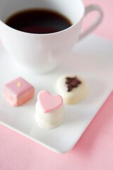 chocolate and coffee