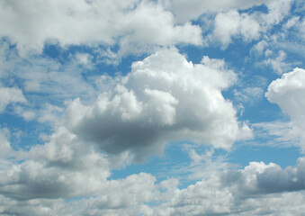 Naklejka na ściany i meble Cloudy sky background