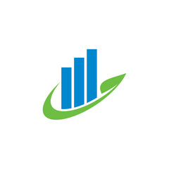 Growth Chart Vector , Finance Logo