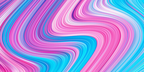 Modern fluid pastel color and bright swirl 3d shape design background