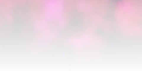 Light Pink vector template with sky, clouds. Abstract colorful clouds on gradient illustration. Beautiful layout for uidesign.