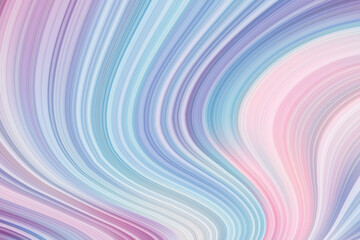 Art design with Wave liquid shape in Pastel color background