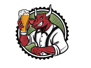 bull mascot