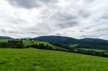 Szlak w Bieszczadach 