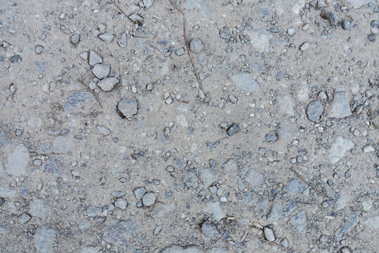 Textura grava con piedras grises
