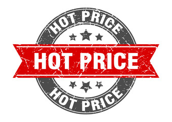 hot price round stamp with ribbon. label sign