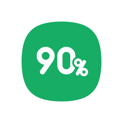 90% - Icon