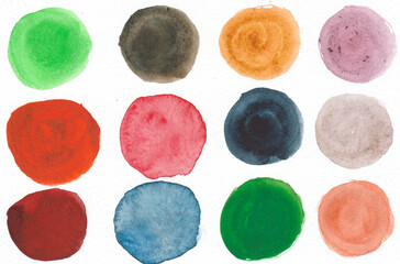 abstract watercolor hand painted background