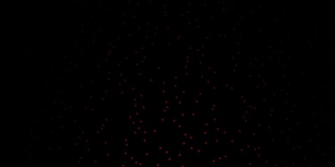 Dark Red vector template with neon stars. Colorful illustration in abstract style with gradient stars. Pattern for websites, landing pages.