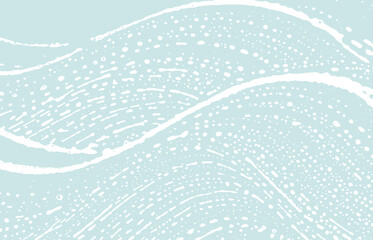 Grunge texture. Distress blue rough trace. Cute ba