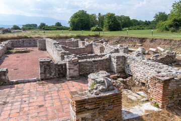 Ruins of ancient Roman city Nicopolis ad Nestum, Bulgaria