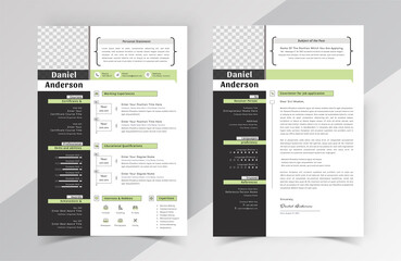 Modern Creative Resume Cv Template