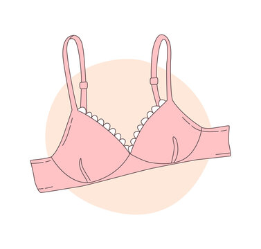 recommend clip art: Women underwear, wearing a bra, lingerie, brassiere