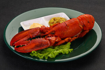 Luxury Lobster with sauce