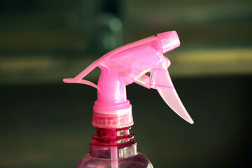 plastic spray bottle