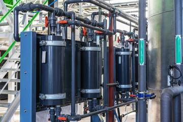 Membrane water deaeration system for power & steam generation