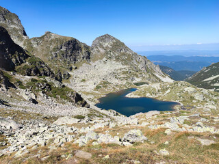Elenino lake near Malyovitsa peak, Rila Mountain, Bulgaria