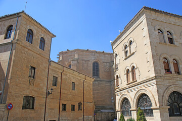 Street in in Ciudad Rodrigo, Spain