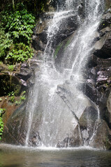 Waterfall scenery in Batu,Indonesia