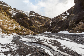 Stakkholtsgj&aacute; canyon