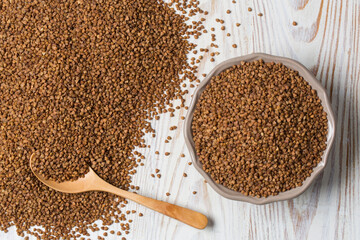 Round lentil heap in studio 