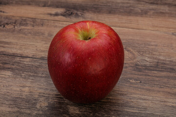 Red sweet tasty apple fruit