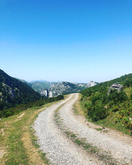 Road in the mountains
