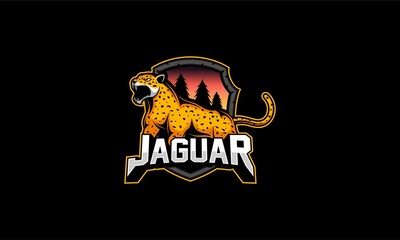 Jaguar esport logo vector