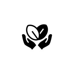 Obraz premium Healthy life solution Icon in black flat glyph, filled style isolated on white background