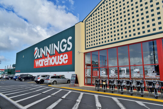 AUCKLAND, NEW ZEALAND - Apr 02, 2019: Bunnings Warehouse East Tamaki Mega Store