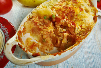 Sicilian Gatto' di patate con ragu