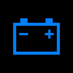 Fototapeta premium Autobatterie und Hintergrund