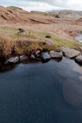 Natural Hot Spring in Iceland