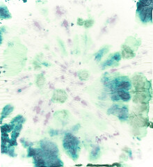 Texture Tie Dye. Batik Watercolor Background. 