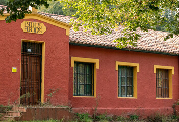 Valdediós, paisaje, Asturias, arquitectura, viejo