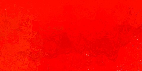 Dark green, yellow vector template with triangle shapes.