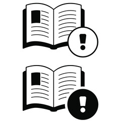 Interesting facts icon vector set. alert illustration sign collection. attention symbol.