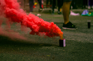 Humo abandonado
