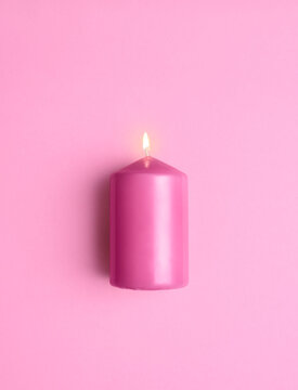 Pink Candles Wallpaper