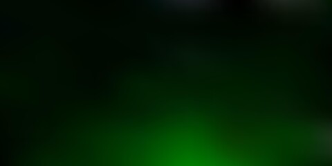 Dark green vector blur pattern.