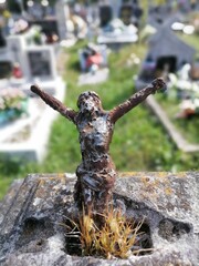 Figurka (posąg) cmentarz