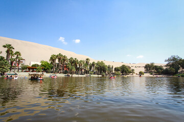 view of the port country huacachina