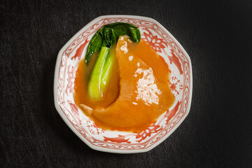 ふかひれの姿煮　luxury Chinese cuisine Shark fin simmered