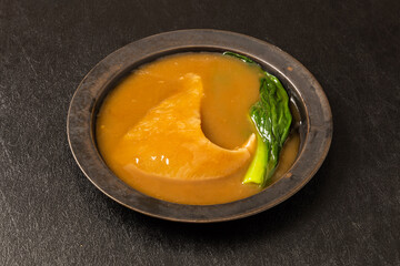 ふかひれの姿煮　luxury Chinese cuisine Shark fin simmered