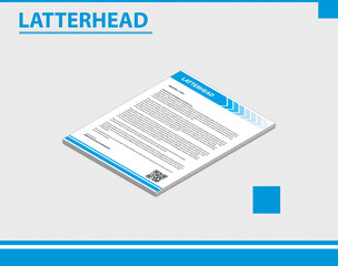 Letterhead template  